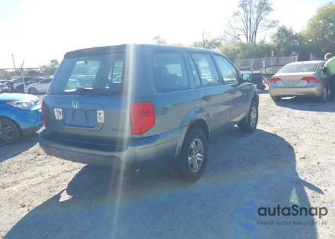 2005 Honda Pilot Lx из США, поврежденный, VIN 2HKYF18165H551256
